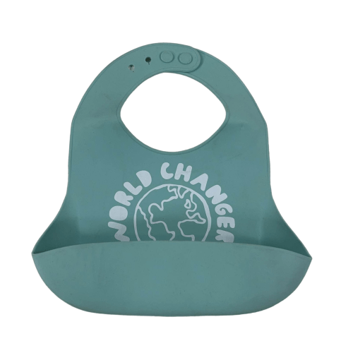 Bella Tunno Silicone Bib, World Changer