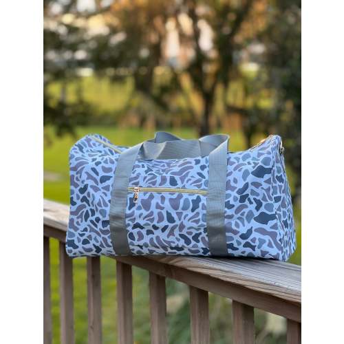 1 Grey Camo Duffle Bag