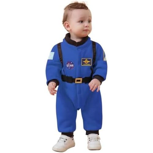 OLLULL Baby Animal Costumes Unisex Toddler Outfit Halloween Dress Up Romper