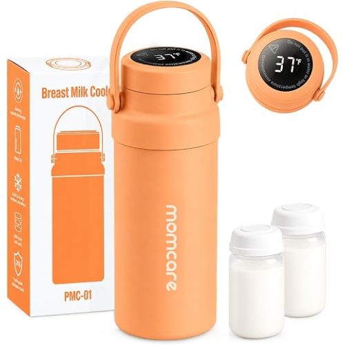 22oz Portable Breast Milk Cooler with Digital Temp Display