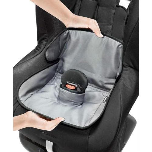 Lynmark® Potty Training Car Seat Protector Cover - Waterproof Soft Piddle Pads for Toddlers and Baby Carseat - Travel-Friendly Universal Washable Liner Mat for Spills, Nappy Leaks, Accidents - Grey