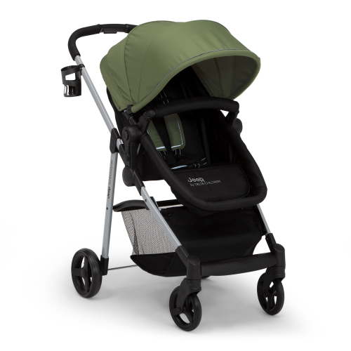 Jeep TurboGlyde 3-in-1 Stroller by Delta Children, Olive Green