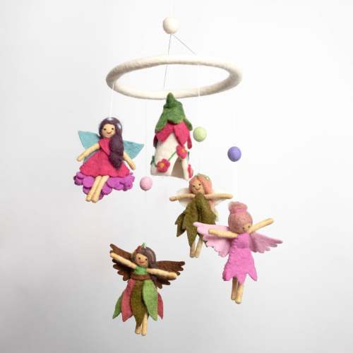 The Winding Road - Baby Mobile - Fairy Mobile - Nursery Decor