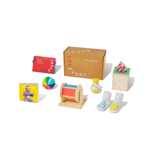 The Senser Play Kit | 5- to 6-Month-Old Baby Toys | Lovevery AU