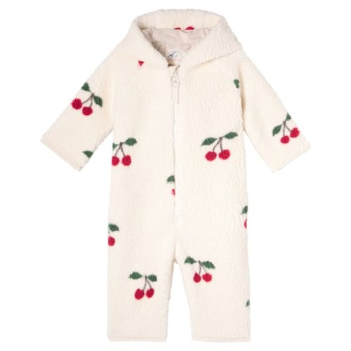 Baby Jody printed teddy onesie