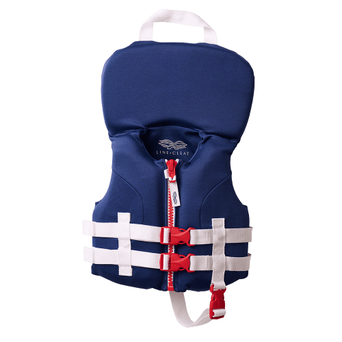 Navy USCG Life Jacket (0-30 lbs) - Goosewaddle® | Newborn Baby Blankets Toys Teethers Bibs & More