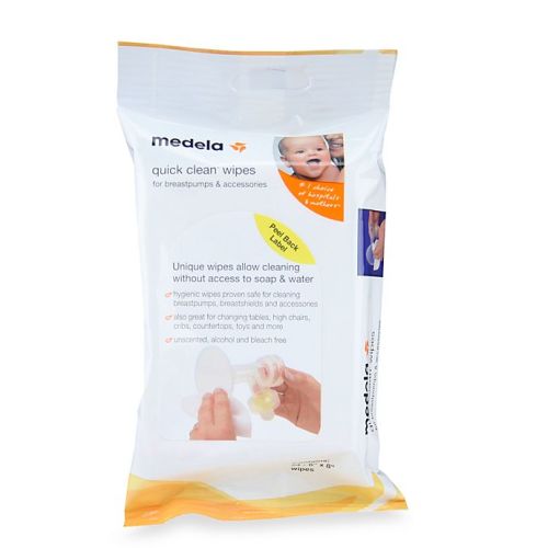 Medela® Quick Clean 24-Count Breastpump and Accessory Wipes