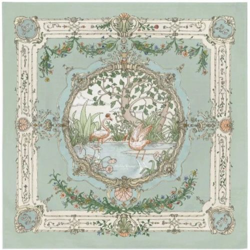 Carrè- Tapestry Olive Green