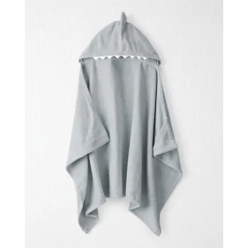 Toddler Organic Terry Cotton Shark Towel - Little Planet | Carter's