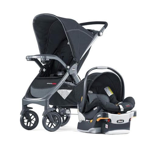 Chicco Bravo Sport Trio Travel System - Iron | Black