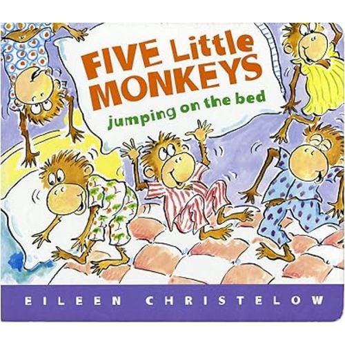 Five Little Monkeys Jumping on the Bed Lap (A Five Little Monkeys Story)