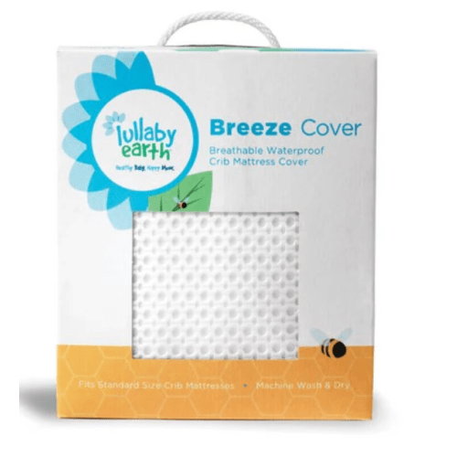 Lullaby Earth Breeze Breathable Washable Crib Mattress Pad | Modern Nursery™