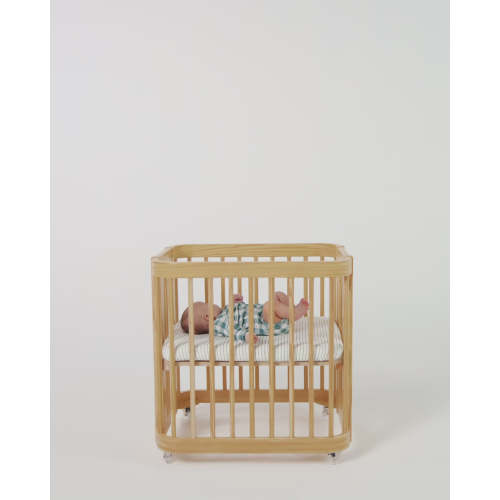The Wave Crib | Convertible Crib To Toddler Bed | Nestig