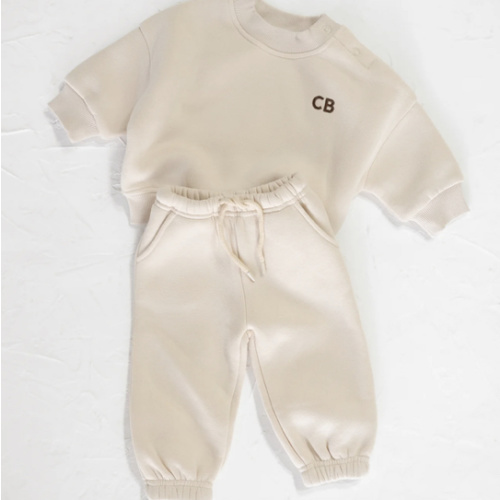 CB Logo Set - Cream