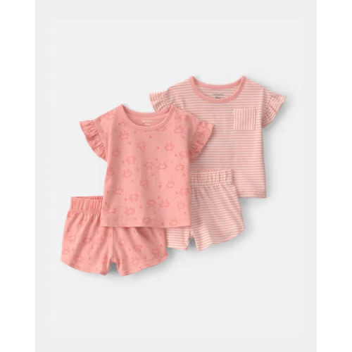 Carter's 4-Piece Crab Top & Short Set
