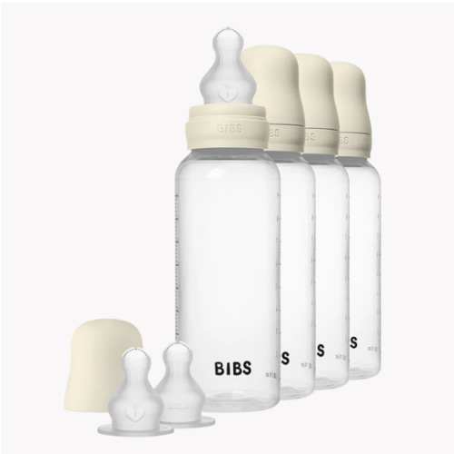 Baby BPA-Free PP Bottle 9oz 4 Pack Silicone - Ivory – Bibsworld store US