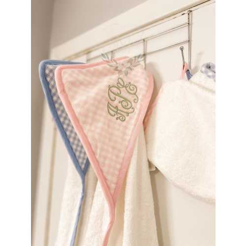 Gingham Hooded Towel Sets | Baby & Kids Hooded Towel