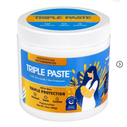 Baby Triple Paste - Diaper Rash Ointment for Fast Relief