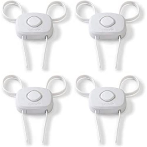 Safety 1st OutSmart™ Flex Lock, White, 4 Pack