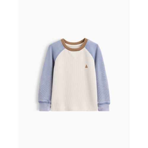 Baby & Toddler Textured Crewneck T-Shirt