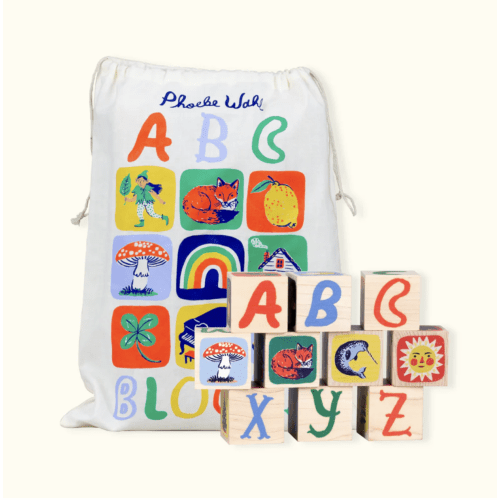 ABC BLOCK SET from Phoebe Wahl