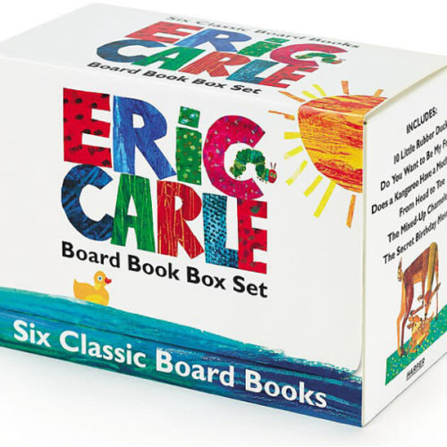 Eric Carle Six Classic Board Books Box Set by Eric Carle | The Scholastic Parent Store