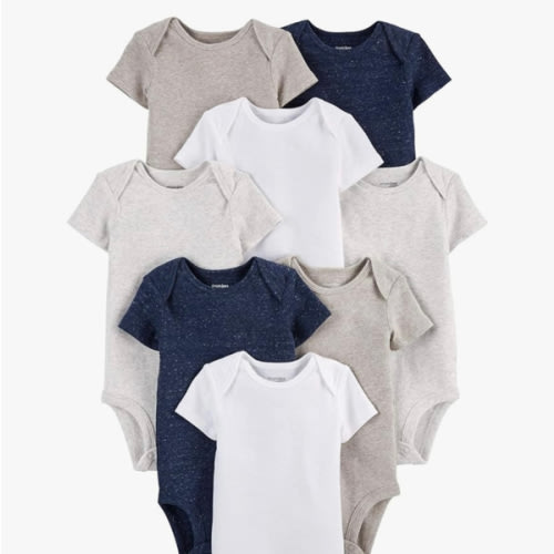 Simple Joys by Carter's Baby 8-Pack Short-Sleeve Bodysuit