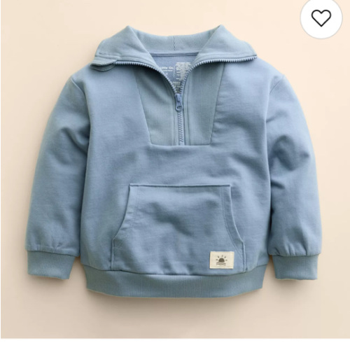 Baby & Toddler Little Co. By Lauren Conrad Organic Quarter Zip Pullover