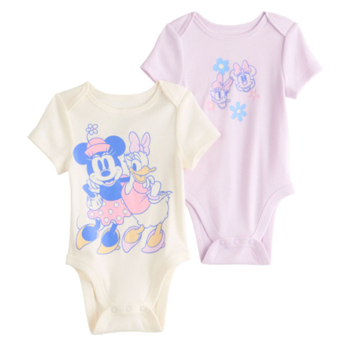Disney's Minnie Mouse & Daisy Duck Baby & Toddler 2-Pack Bodysuit by Jumping Beans®