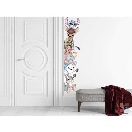 Disney Peeking Wall Stickers, Peeking Stitch, Dumbo, Goofy Wall Stickers