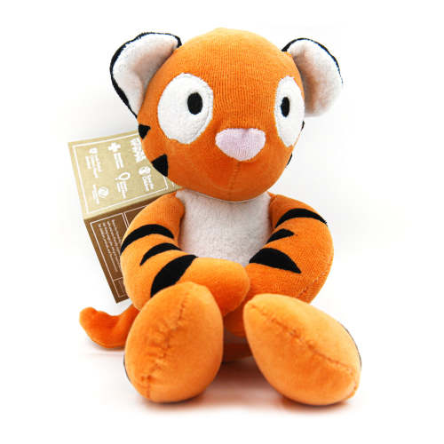 Tiger Stuffed Animal | Orange Striped Plush Tiger | Bears for Humanity