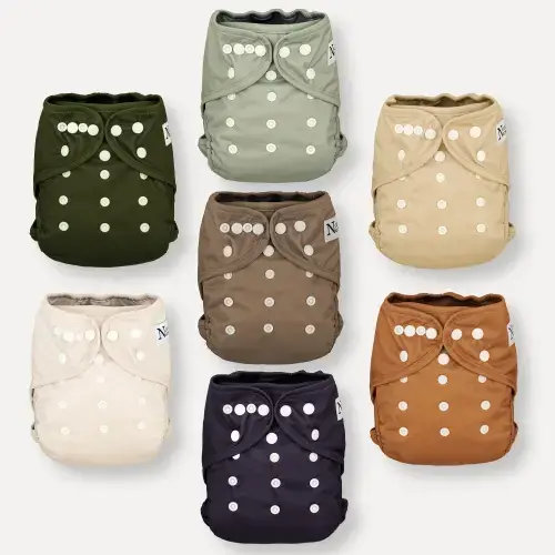 Down to Earth Baby Diaper Covers 7 Pack