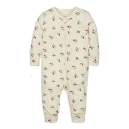 Modern Moments by Gerber Baby Unisex Super Soft Coverall, Sizes Newborn - 12 Months