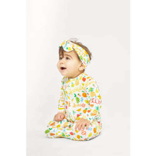 Fruit of the Spirit PJ Footed Onesie Bamboo – Holy Pals