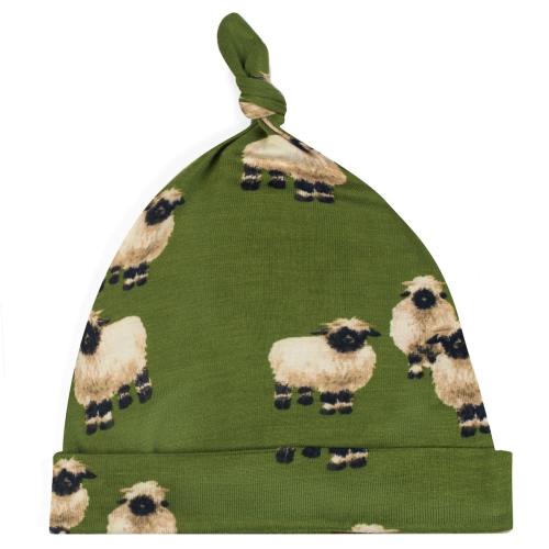 Valais Sheep Bamboo Knotted Beanie Hat