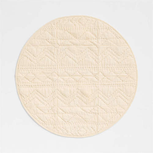 Cozy Cloud Natural Undyed Cotton Baby Activity Play Mat