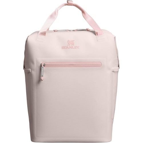 Stanley All Day Madeleine Backpack Soft Cooler 20 Can Cooler with Handle and Shoulder Straps Insulated Travel Bag with Zipper BPA-Free