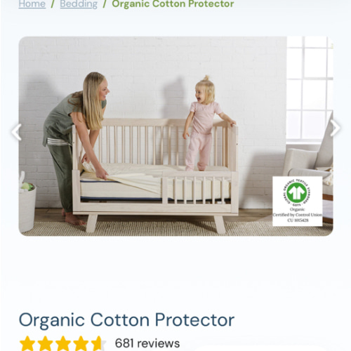 Organic Cotton Protector | My Green Mattress