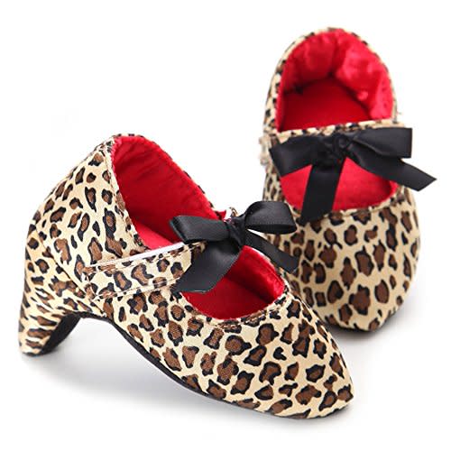 Newborn Baby Girls Shoes Bowknot Soft Sole Crib Shoes