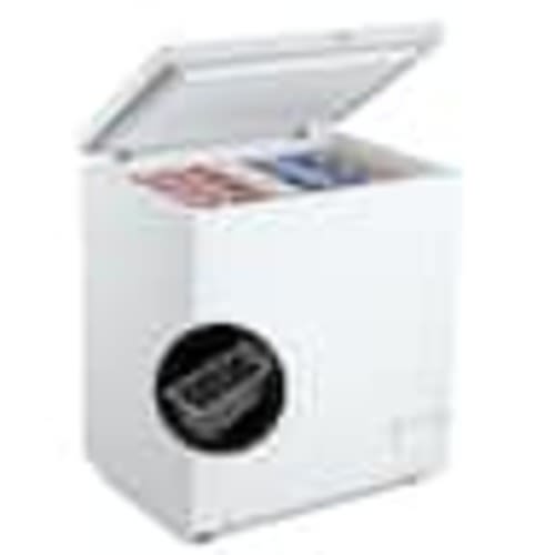 Insignia™ - 5.0 Cu. Ft. Garage Ready-Chest Freezer - White