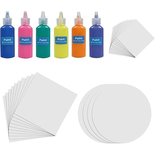 Spin Art Machine Variable Speed, Battery Operated Spinner - Paint Spinner with Splatter Guard, Washable Paint, Spin Art Kit, Art Design Card, Stem Toys, Kid Arts and Crafts, Girls Boys