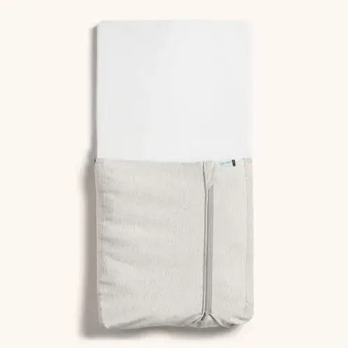Ergopouch Bassinet Tuck Sheet 0.2 Tog/1.0 Tog Grey Marle | Baby Bunting AU