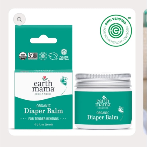 Organic Diaper Balm | Earth Mama