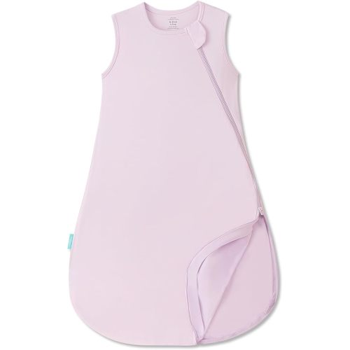 PurComfy Supersoft Sleep Sack 0.5 TOG, Premium Bamboo Viscose Sleeping Bag Thin Baby Wearable Blanket 2-Way Zipper Sleep Sack