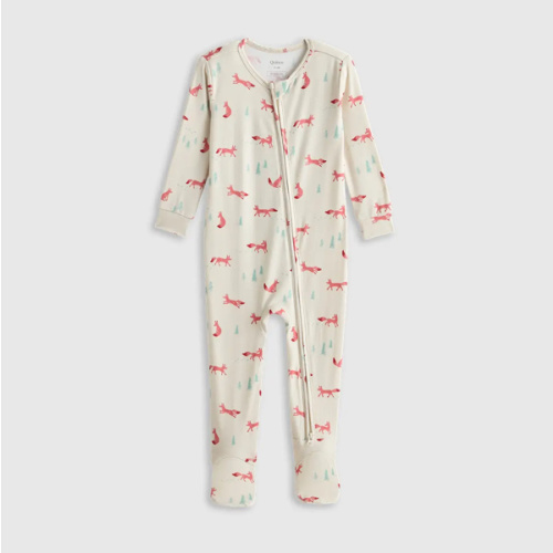 Bamboo Footie Pajama - Baby in Little Sheep