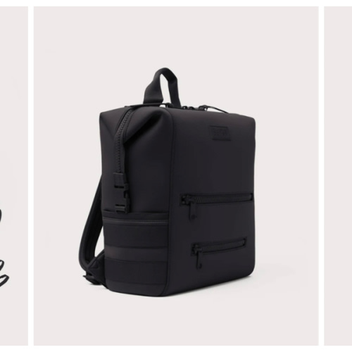 Indi Diaper Backpack in Onyx, Large