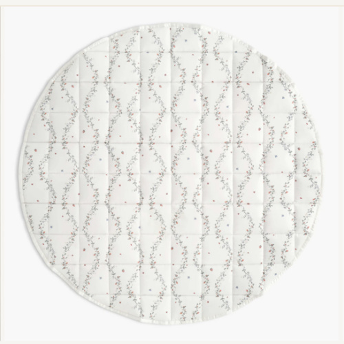 Botanical Berries Play Mat - Ivory