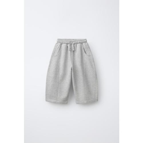 SOLID BALLOON TROUSERS - Gray | ZARA United States