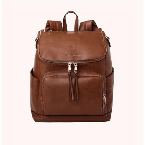 Lullaby Diaper Backpack Chestnut | Poppy and Peonies – www.poppyandpeonies-us.com