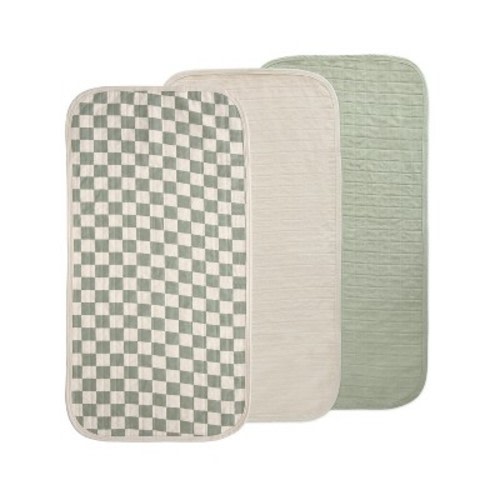 Changing Pad Liners Olive Check Combo One Size